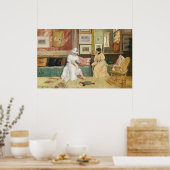 Aコールフレンドリー- William Chaseファインアートポスター ポスター (キッチン)