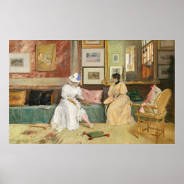 Aコールフレンドリー- William Chaseファインアートポスター ポスター