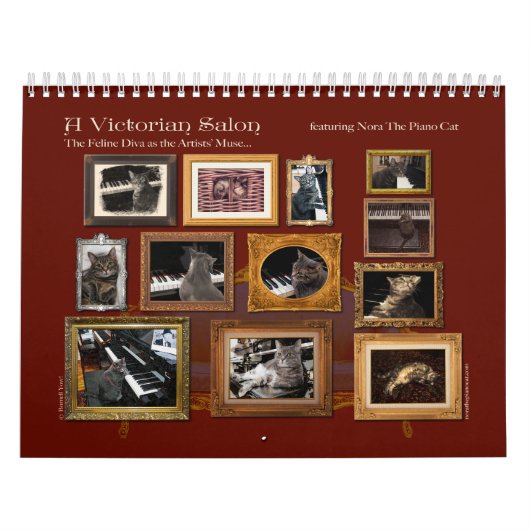 Aサロンビクトリアンカレンダー – ノラ特集 カレンダー (カバー)