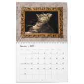 Aサロンビクトリアンカレンダー – ノラ特集 カレンダー (2月 2027)