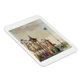 Aサーカス中国の、イラストレーション'ル衣装アン マグネット (右側)