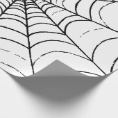 Aシンプルくもの巣 ラッピングペーパー (角)