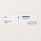 Aシンプルしかエレガント遊Date Kids 名刺 (外部フラット)