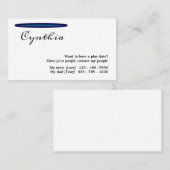 Aシンプルしかエレガント遊Date Kids 名刺 (正面/裏面)