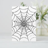 Aシンプル Spider'sくもの巣 – クローズアップ サンキューカード (スタンド正面)