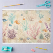 Aシーシリーズデザイン6 薄葉紙 (クラフト)