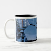 Aジェームズウェッブ宇宙望遠鏡配列 ツートーンマグカップ (左)