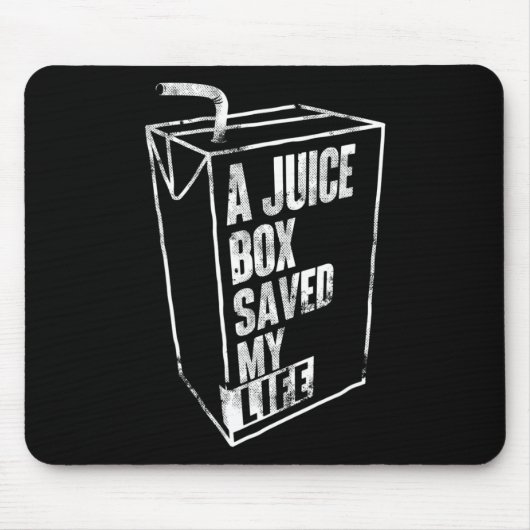 Aジュース救ボックス私の生活血糖糖尿病Awa マウスパッド (正面)