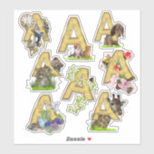 Aスタンプ8 シール (シート)