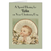 Aスペシャ賛美ルのヴィンテージカスタム《キリスト教》洗礼式や命名式 (正面)