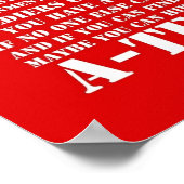 Aチームイントロテレビインスパイアレトロ ポスター (角)