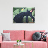 Aデカデントの女の子 – ラモンカサス キャンバスプリント (インサイチュ (リビング))