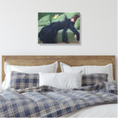 Aデカデントの女の子 – ラモンカサス キャンバスプリント (インサイチュ (寝室))