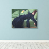 Aデカデントの女の子 – ラモンカサス キャンバスプリント (インサイチュ (ウッドフロア))