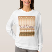 Aトップ素晴らしAsレディースパジャマトップ Tシャツ (正面)