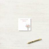 AノートカスタムフローラPost-It ポストイット (デスク上)