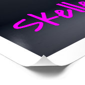 Aバレエ踊りスケルトン – Skellerina ポスター (コーナー)