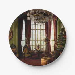 Aビクトリアンクリスマス – 紙プレート ペーパープレート