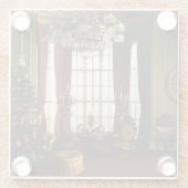 Aビクトリアン Christmas – コースター (裏面)