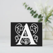 Aファンシー文字 ポストカード (スタンド正面)