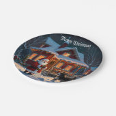 Aフェスティバルメリークリスマス ペーパープレート (アングル)
