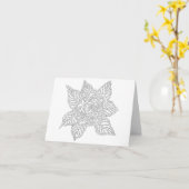 Aフラワー020617大人の着色ハッピーバースデーバラ カード (黄色い花)