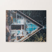 Aフレームキャビンのジグソーパズル ジグソーパズル (横)