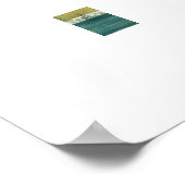 Aフレームキャビンハウスエクストララージプリント ポスター (角)