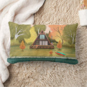 Aフレームキャビンハウス | ランバークッション (ブランケット)