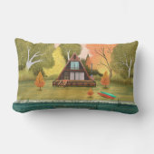 Aフレームキャビンハウス | ランバークッション (正面)