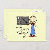 Aプラス先生 ポストカード (正面/裏面)