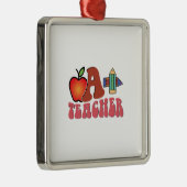 Aプラス先生 メタルオーナメント (右)