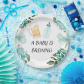 Aベビーは醸造紙プレート ペーパープレート (パーティー)