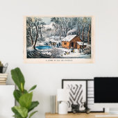 Aホームインザワイルドネスキュリエ&イヴ ポスター (ホームオフィス)