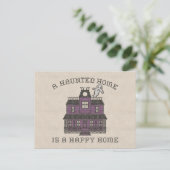 Aホーム幽霊のよく出るはハッピーホームクロスシール ポストカード (スタンド正面)