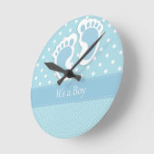 Aボーイ ラウンド壁時計 (傾斜)