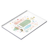 Aボールアットザクラウンインノート ノートブック (左側)