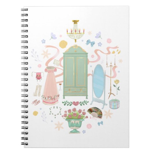 Aボールアットザクラウンインノート ノートブック (正面)