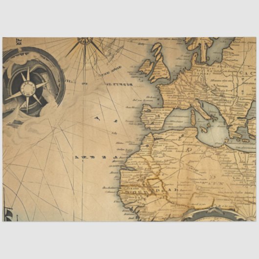 Aマップ航海のシリーズデザイン6 薄葉紙 (正面)