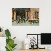 Aモデル – マリアーノフォーチュニーマルサルファインアートポスター ポスター (ホームオフィス)