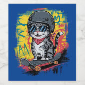 Aユニークとおもしろいのスタイリッシュデザイン ワインラベル (シングルラベル)