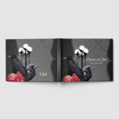 Aユニーク結婚の ゲストブック (全面)