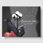 Aユニーク結婚の ゲストブック (正面)