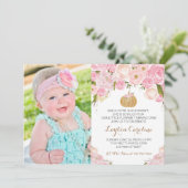 Aリトルパンプキン誕生日招待状 招待状 (スタンド正面)