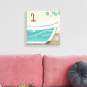 Aリラックスの風呂 キャンバスプリント (インサイチュ (リビング))