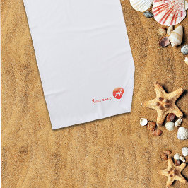 Aロゴビーチタオル ビーチタオル