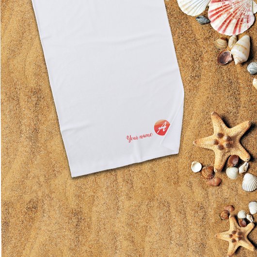 Aロゴビーチタオル ビーチタオル