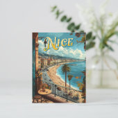 Aヴィンテージニース,フランス ポストカード (スタンド正面)