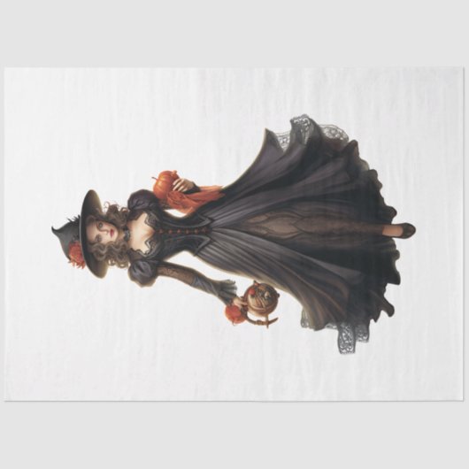 Aヴィンテージハロウィーンデザインコレクション16 薄葉紙 (正面)