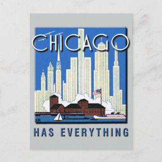 AヴィンテージChicago Update ポストカード